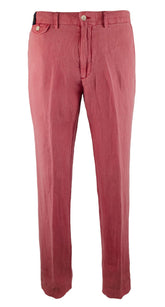Polo Ralph Lauren Men's Straight Fit Flat Front Linen Pants