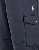 POLO RALPH LAUREN Men's Double Knit Cargo Jogger Pants ANvy XXL Aviator Navy