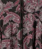 Michael Kors Women's Paisley Georgette Keyhole Neckline Dress Rp 14 Royal Pink