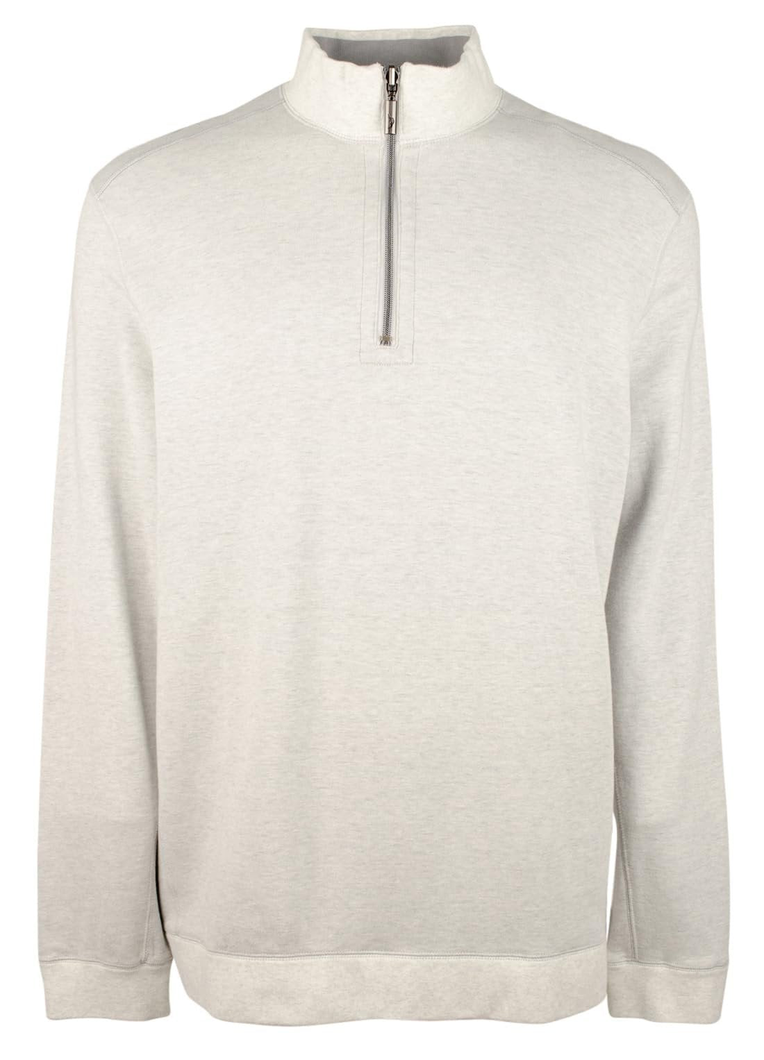 Tommy Bahama Men's Big & Tall Flip Coast Half-Zip Reversible Pullover Sweatshirt 2XLT