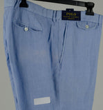 Customer Return Polo Ralph Lauren Men's Straight-Fit Flat-Front Linen