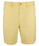 Men's Classic Fit Stretch 9" Flat Front Chino Shorts Yellow 38