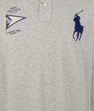 Men's Classic Fit Big Pony Short Sleeve Polo Shirt GHthr XXL Grey Heather