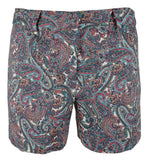 Michael Kors Women's Plus Size Stretch Paisley Pattern Chino Shorts