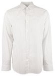 Michael Kors Men's Stretch Polka Dots Slim Fit Long Sleeve Shirt