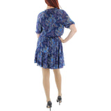 Lauren Ralph Lauren Womens Long Sleeve Knee Wear to Work Dress Navy 16
