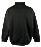 POLO RALPH LAUREN Men's Big & Tall Double-Knit Quarter Snap Pullover Shirt Blck 4XB Black