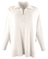 Tommy Bahama Women's Shimmer Bonita Half Zip Long Sleeved Poncho Top-PGH-XXS/XS