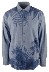 Tommy Bahama Men's Indigo Breeze Long Sleeves Shirt-BB-Medium
