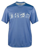 Southern Tide Men's Reyn Spooner Bandana Short Sleeve Performance T-Shirt Pompeii Blue XS