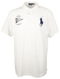Men's Classic Fit Big Pony Short Sleeve Polo Shirt Wht XXL