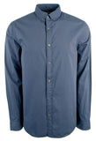 Michael Kors Men'ss Button Down Long Sleeve Shirt Blue XL