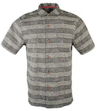 Tommy Bahama Men's Rattan Stripe Shirt BLK Large