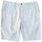 Tommy Bahama Men's Harbor Herringbone Stretch-Linen 10" Inseam Short (Chambray, Small)
