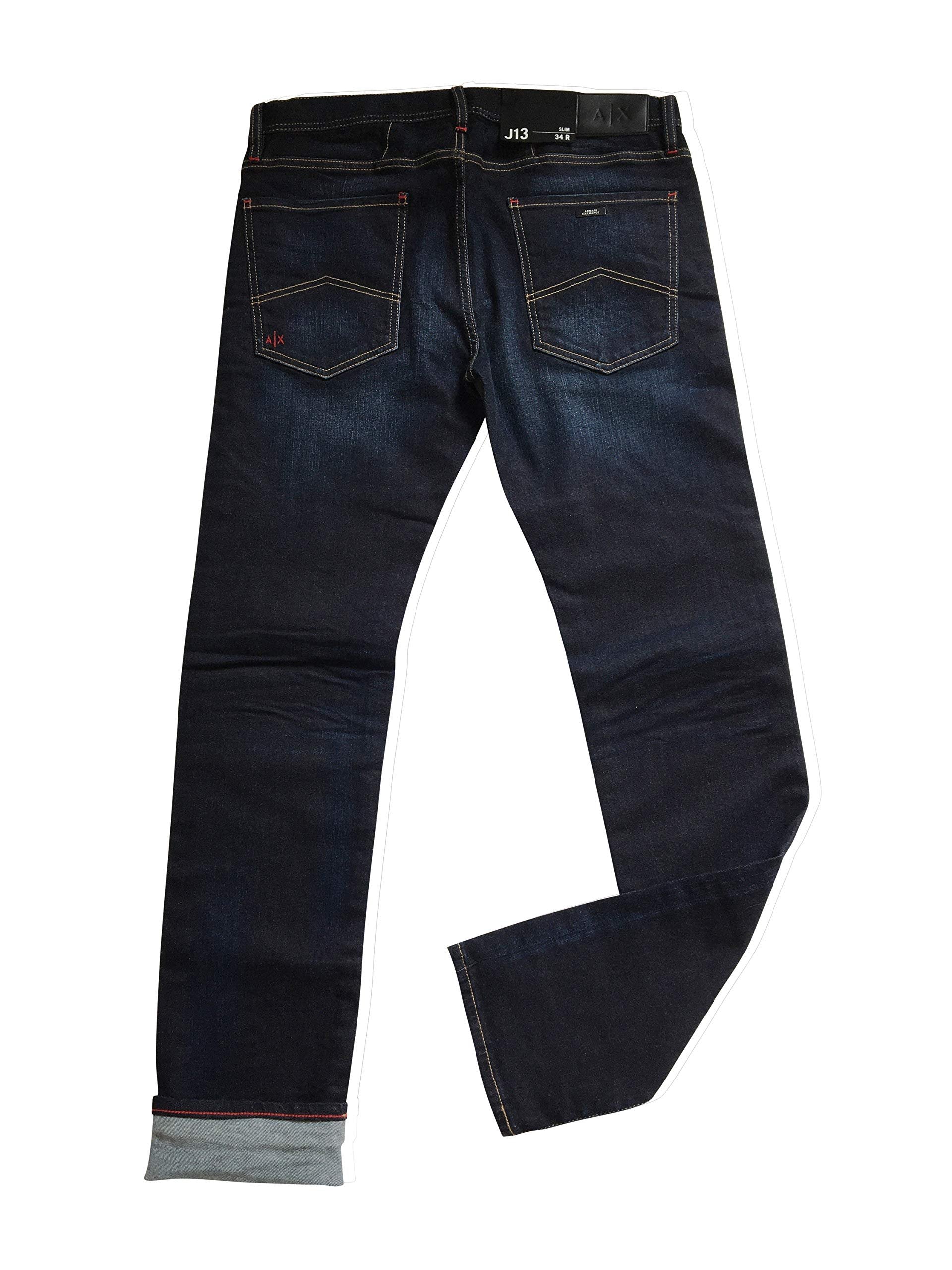 Armani Exchange Men's Bull Cotton Stretch Denim 5 Pocket Pant Armani Exchange Men's Bull Cotton Stretch Denim 5 Pocket Pant