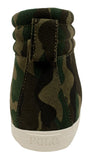 Men's Gaven Camo Print Suede High-Top Sneakers-O-7.5