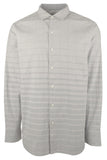 Tommy Bahama Men's Ombre Mist Long Sleeve Button Front Shirt Large Raincloud