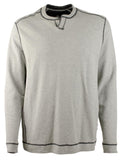 Tommy Bahama Men's Big & Tall Fliprider Abaco Reversible Cotton Sweatshirt Blk 4XLB