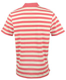 Men's Classic Fit Striped Jersey Polo Shirt-NRW-Small