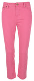 Lauren Ralph Lauren Women's Classic Straight Cropped Jeans Pants Pink
