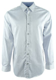 Hugo Boss Men's Lukas Regular Fit Long Sleeve Shirt Open Blue