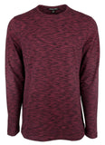 Michael Kors Men's Cotton Blend Crew Long Sleeve-M-S Merlot