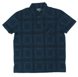 Polo Ralph Lauren Men's Custom-Fit Plaid Hampton Polo, Indigo Pale, S