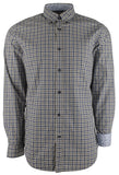 Hugo Boss Men's Big and Tall Lod Plaid Long Sleeve Shirt