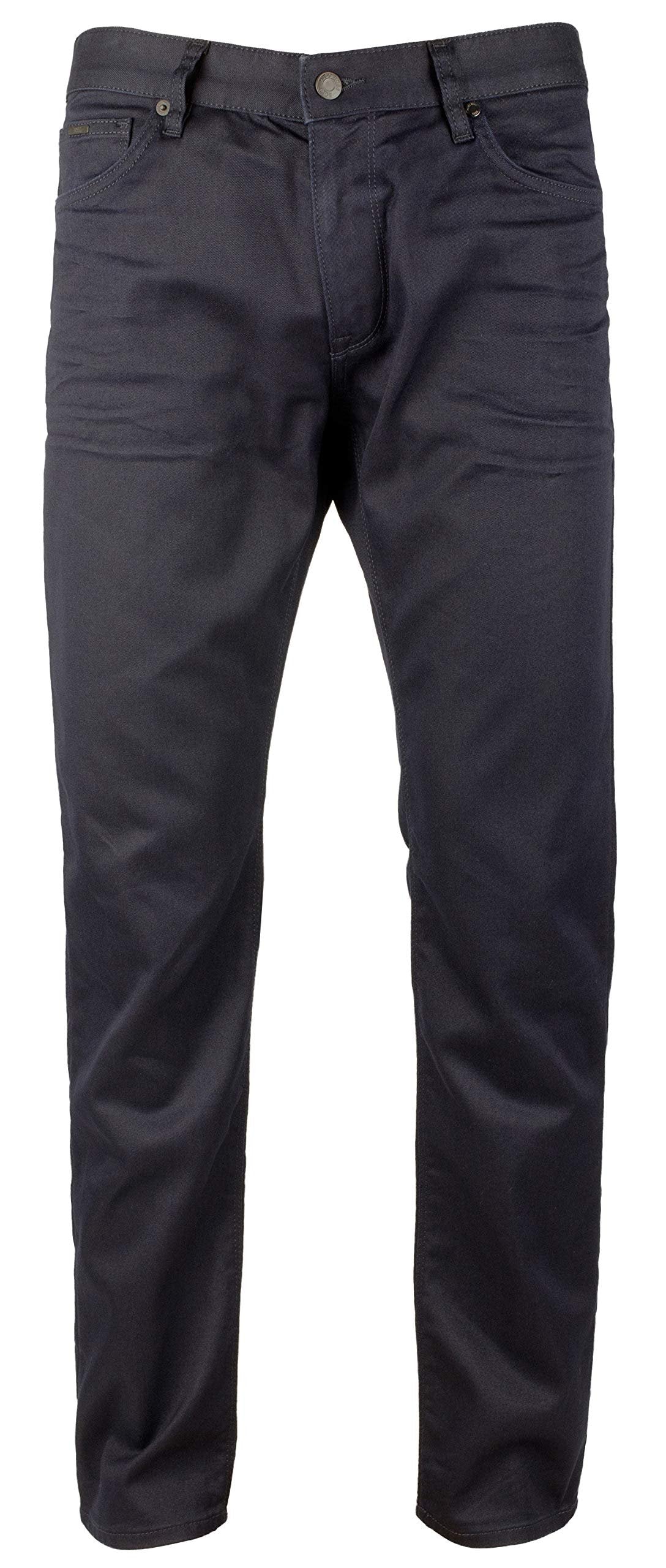 Hugo Boss Men's Maine Regular Fit Stretch Casual Pants 32Wx34L Navy Blue