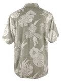 Men's Geo Leaf Camp Shirt-TL-L