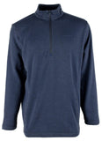 Suéter de manga larga con cremallera 1/4 y forro polar Samson Peak para hombre de Southern Tide, color azul marino, talla mediana