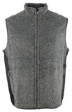 Tommy Bahama - Chaleco con cremallera completa Cascade Cozy para hombre, color carbón, talla pequeña