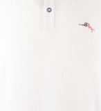 Polo de golf Tommy Bahama Jamboree Five O'Clock para hombre, blanco brillante, talla pequeña