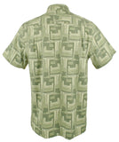 Tommy Bahama Men's Mayan Maze Silk Blend Camp Shirt-GF-S