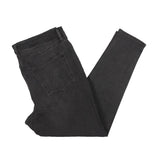 Lauren Ralph Lauren Womens Petites High Rise Stretch Skinny Jeans Black 14P