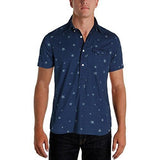 Ralph Lauren Men's Star Print Short Sleeve Shirt
