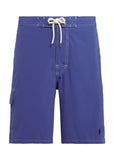 Polo Ralph Lauren Men's 8.5" Kailua Classic Fit Swim Trunks, Bright Blue, Small, Polo Swim Suit with Embroidered Polo Pony