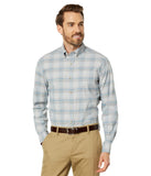 Southern Tide Men's Coastal Passage Lakeridge Plaid Long Sleeve Shirt Seagull Grey 2XL