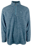 Tommy Bahama - Sudadera polar con media cremallera Cloud Peak para hombre, talla grande y alta, talla 3XL