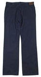 Men's Big & Tall Classic Fit Jeans Style Chino Pants 50BX32L Aviator Navy