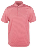 Men's Haig Point Stripe Performance Short Sleeve Polo BR Small