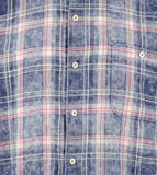 Tommy Bahama Mens Big & Tall Indigo Beach Paid Shirt (2XLT, Bering Blue)