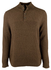 Suéter Tommy Bahama Isidro de manga larga con cuello alto y botones para hombre (talla mediana)