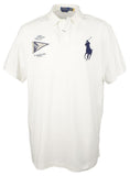 Men's Classic Fit Big Pony Short Sleeve Polo Shirt Wht XXL