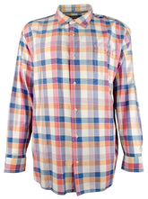 Tommy Bahama Men's Big & Tall Mendocino Plaid Shirt PCrl 4X-Large Big
