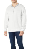 Tommy Bahama Men's Flipshore Half Zip Sweater (Black Cherry Heather, 3XB)