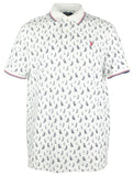 Polo Ralph Lauren Men's Sailboat Print Mesh Polo Shirt WM XL