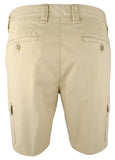 Tommy Bahama - Pantalones cortos cargo informales de sarga Coastal Key para hombre, color beige, talla 30
