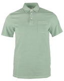 Southern Tide Men's Micro Stripe Island Short Sleeve Polo Shirts Green Small
