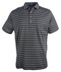 Ralph Lauren Hampton Lisle Men's Striped Polo Shirt WHtr Medium